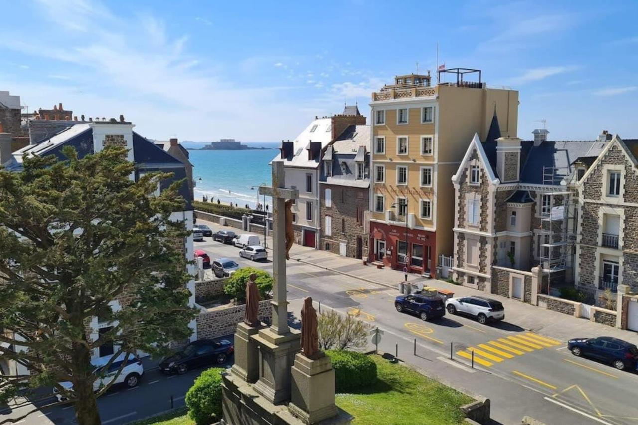 Le Petit Sillon - Joli T2 Renove Vue Mer Parking Saint-Malo Zewnętrze zdjęcie